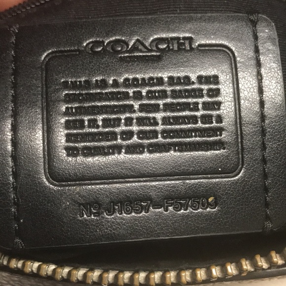 Gorgeous Coach bag with leather and snakeskin - Picture 8 of 13